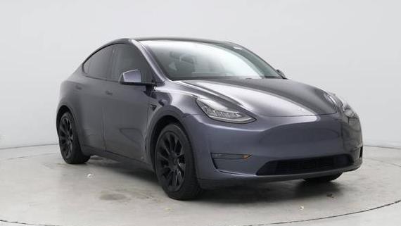 TESLA MODEL Y 2021 5YJYGDEE2MF080175 image